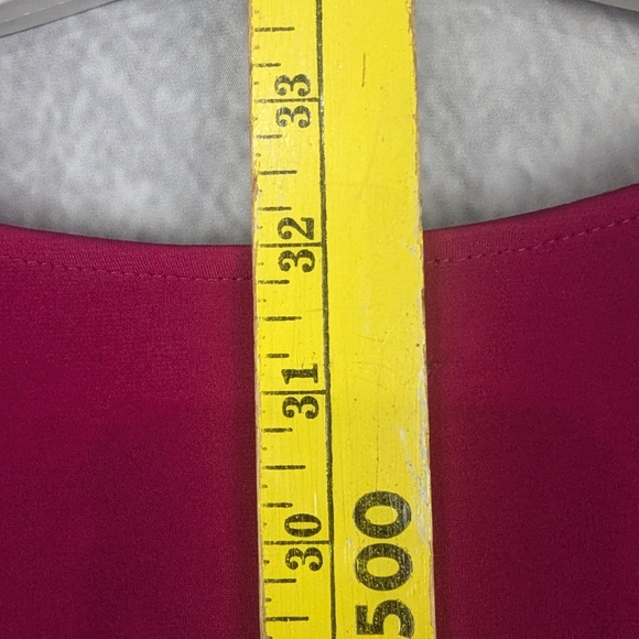 Susan Graver Everyday 3X Pink Liquid Knit Flutter Sleeve Blouse - Picture 6 of 8